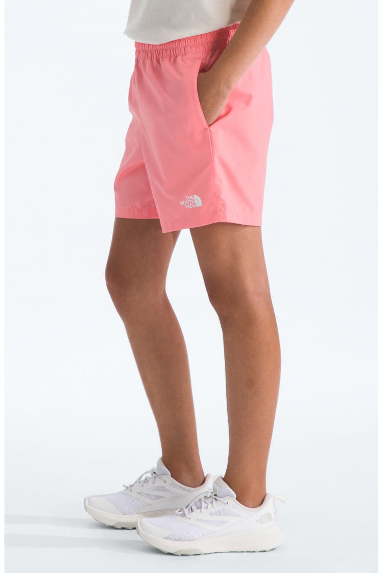 Kids' Class V FlashDry™ Shorts, Alternate, color, CORAL CRUSH LOGO WEATHER TOPO