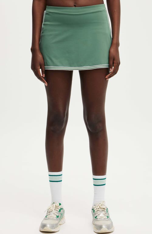 Cotton On Body Active Move Skirt In Emerald Forest