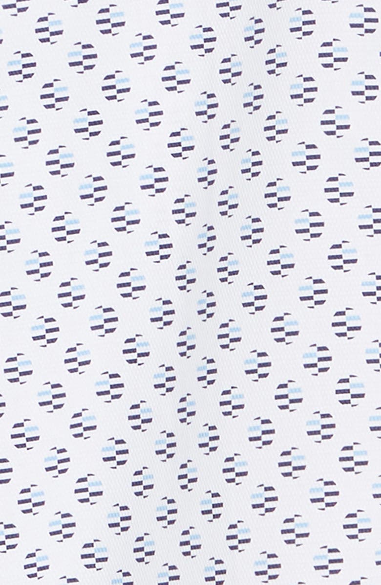 Bugatchi Shaped Fit Print Shirt, Alternate, color, 