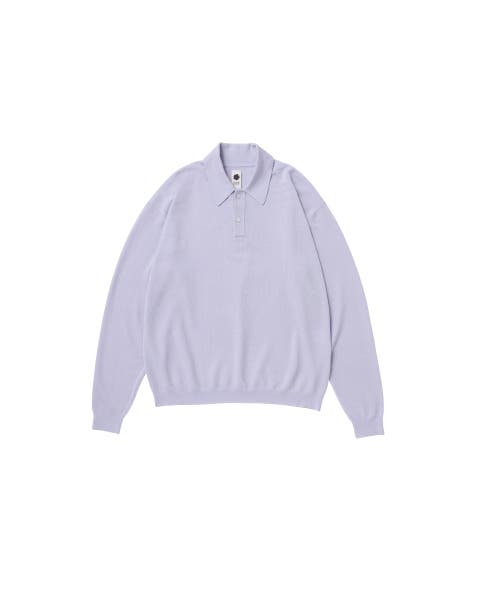 Lightweight Knit Polo Sweater
