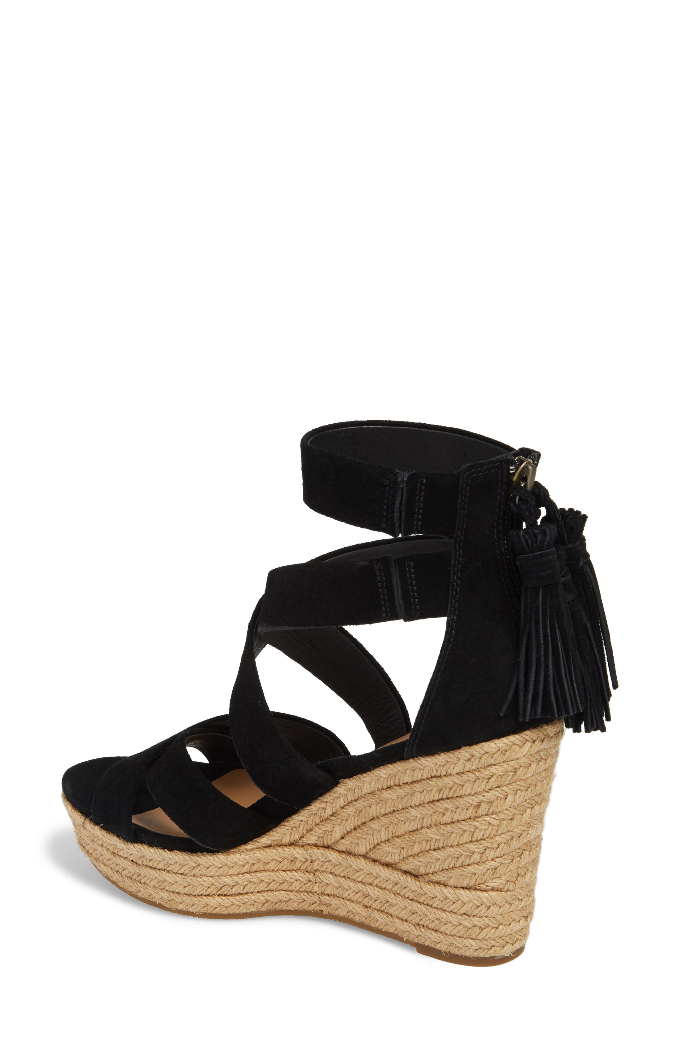 UGG<sup>®</sup> Raquel Platform Wedge Sandal, Alternate, color, 