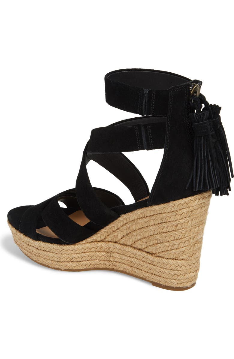 UGG<sup>®</sup> Raquel Platform Wedge Sandal, Alternate, color,