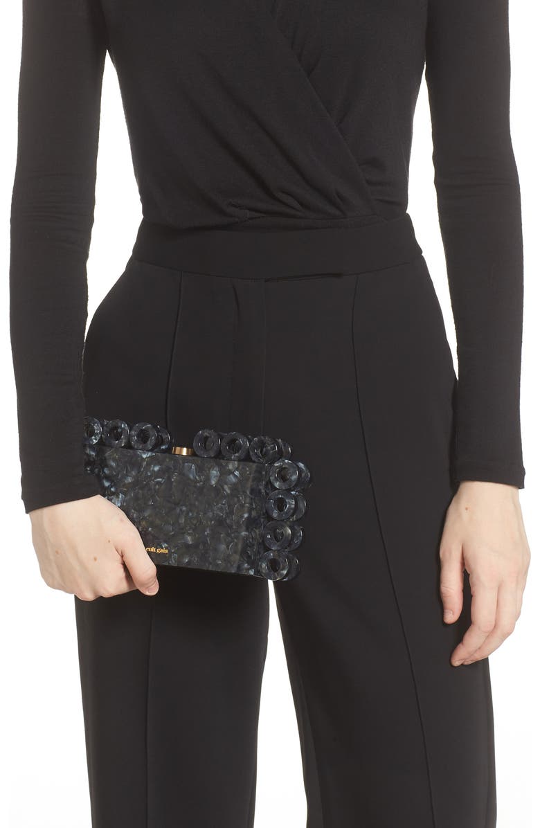 Cult Gaia Harlow Box Clutch, Alternate, color,