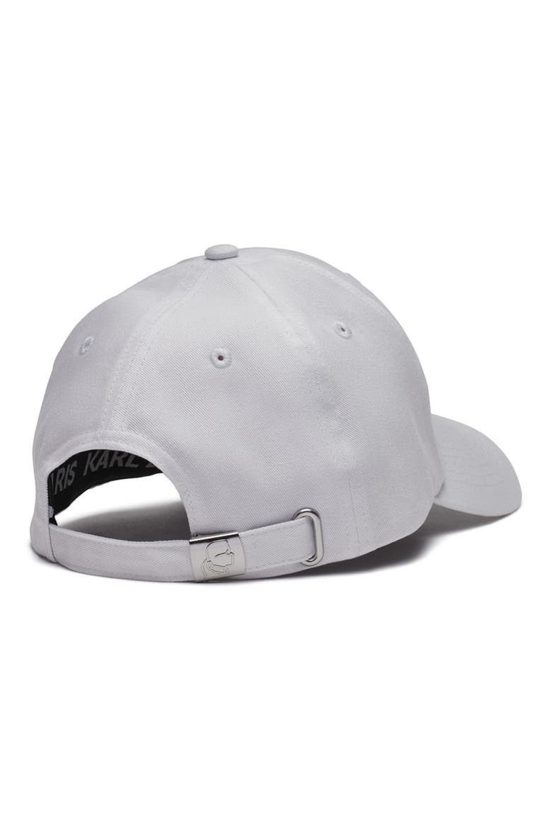 Choupette Baseball Cap, Alternate, color, WHITE