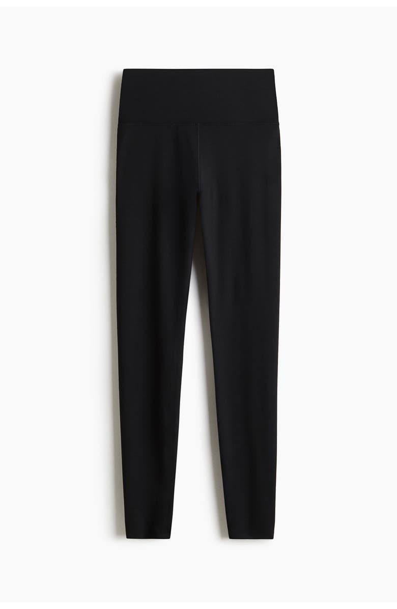 H&M Yoga Leggings With Softmove Lycra<sup>®</sup>, Main, color, Black