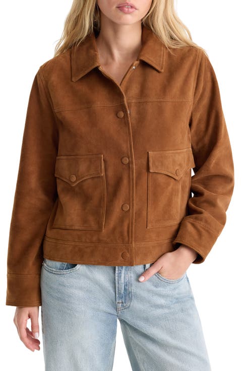 The Boxy Suede Jacket