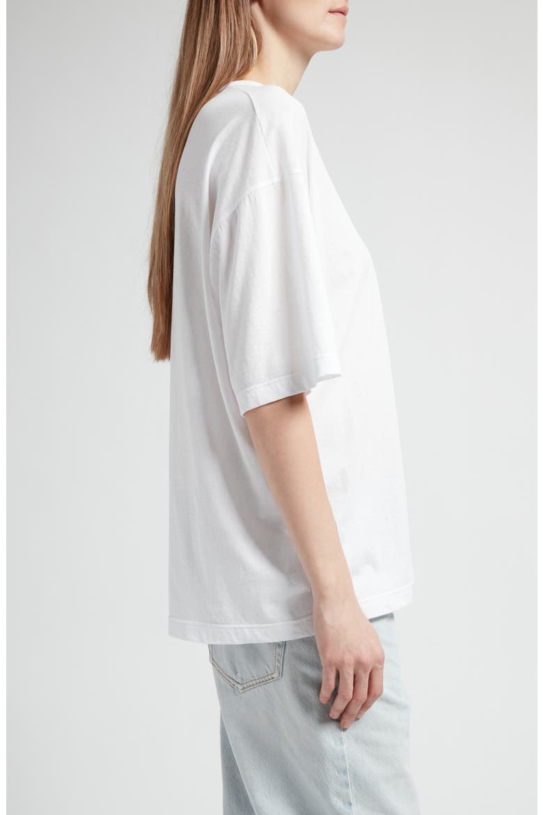 Steven Oversize Cotton T-Shirt, Alternate, color, WHITE