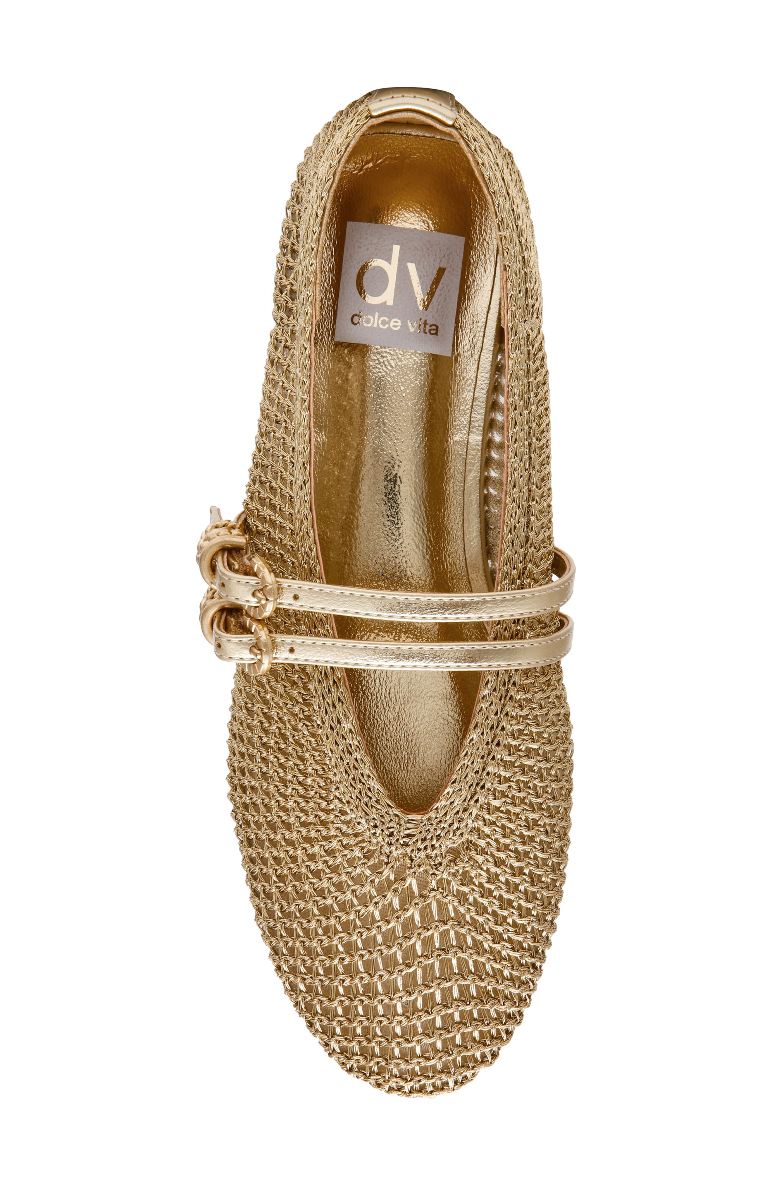 Lespina Flat, Alternate, color, GOLD