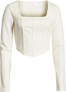 BP. Ponte Corset Top