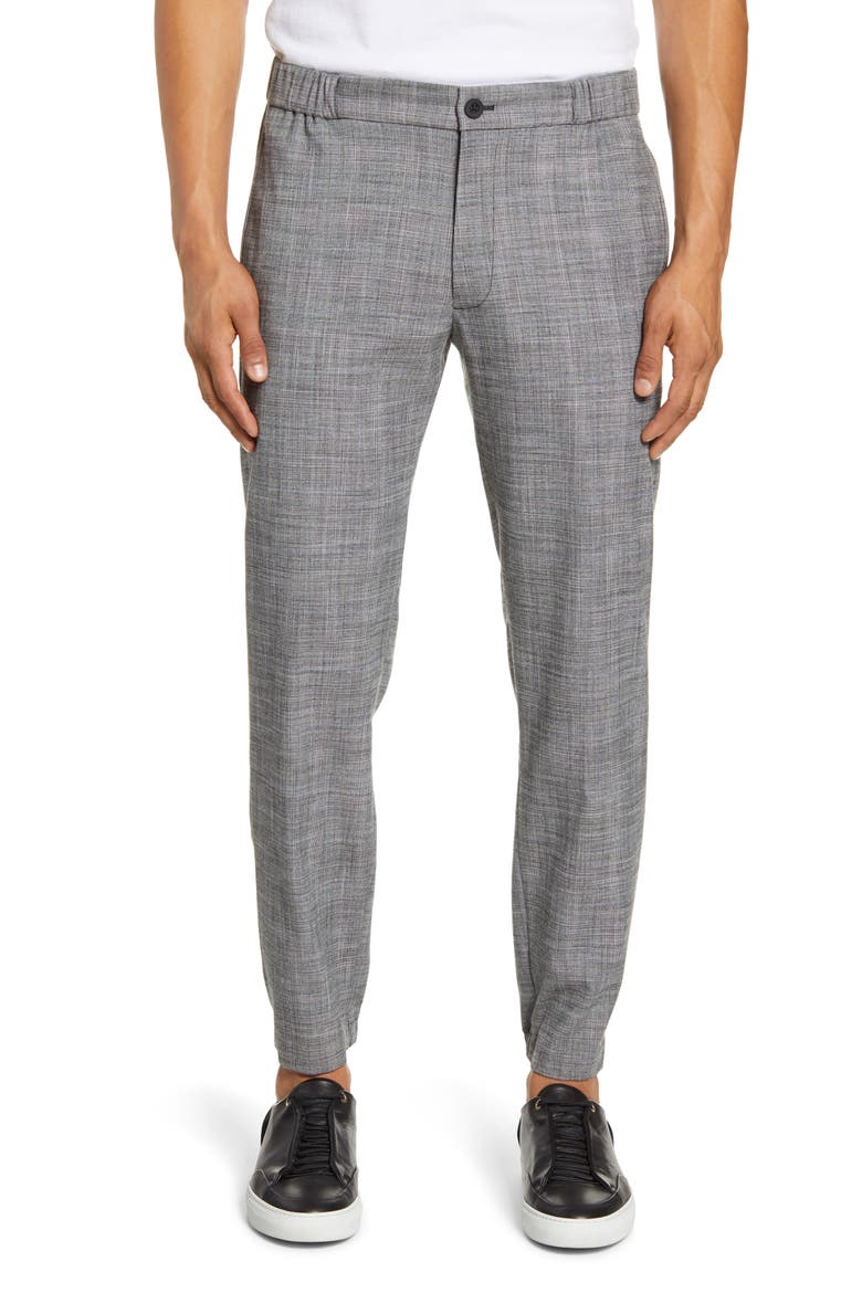 Lex Glen Plaid Pants, Main, color, BLACK MULTI