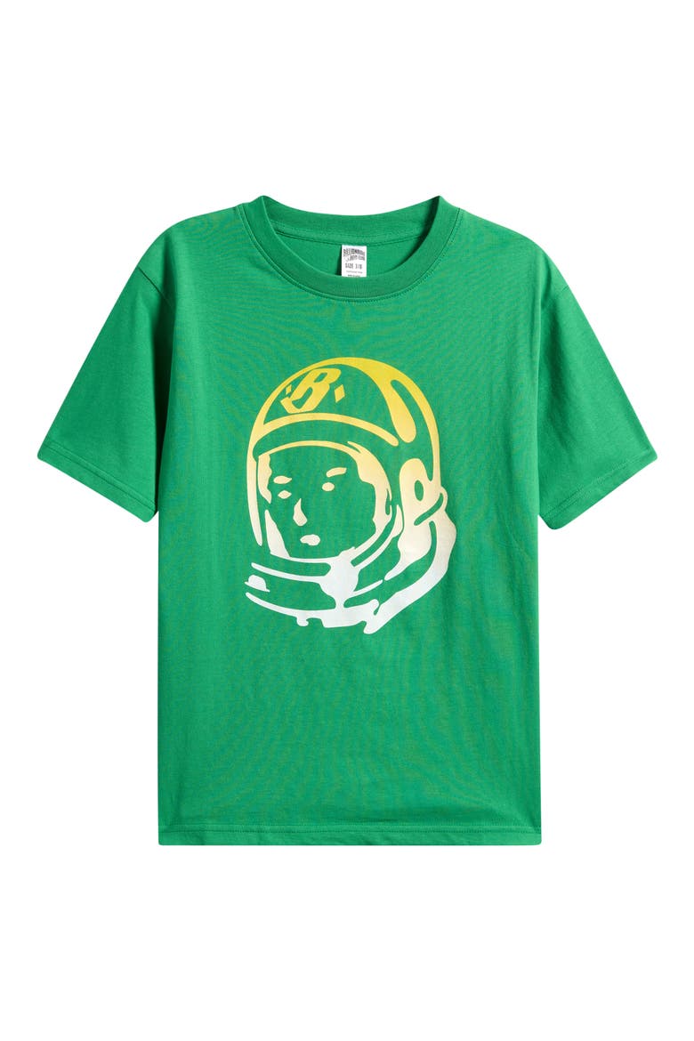 Kids' BB Helmet Cotton Graphic T-Shirt, Main, color, KELLY GREEN