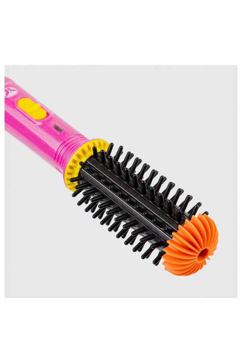 Gogo Mini Round Brush, Alternate, color, Flamingo