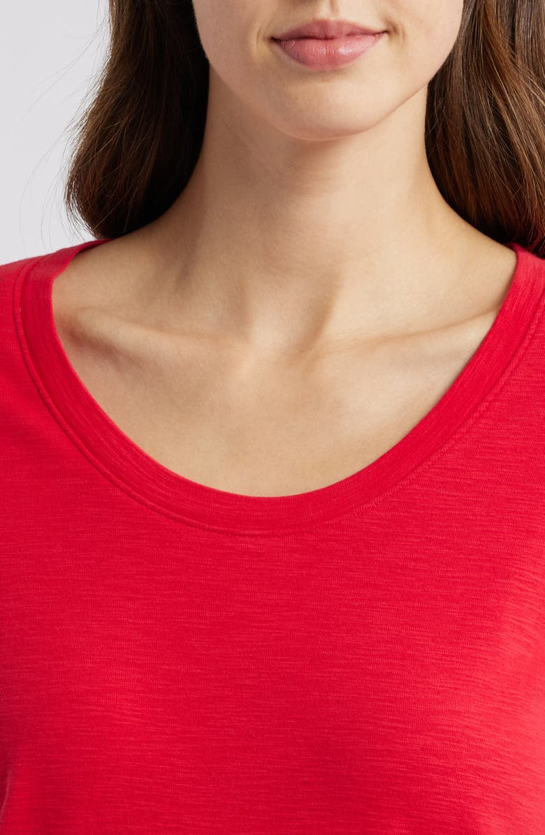 Tommy Bahama Ashby Isles Scoop Neck Cotton T-Shirt, Alternate, color, Tango Red