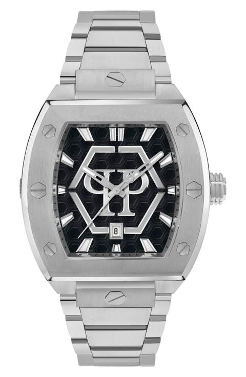 The Hexagon Phantom Bracelet Watch, 44mm x 56.2mm