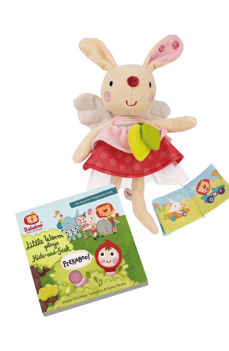 Bababoo and friends<sup>®</sup> Pippa Bunny Hide-and-Seek Book & Plush Set, Main, color, Muli / Orange