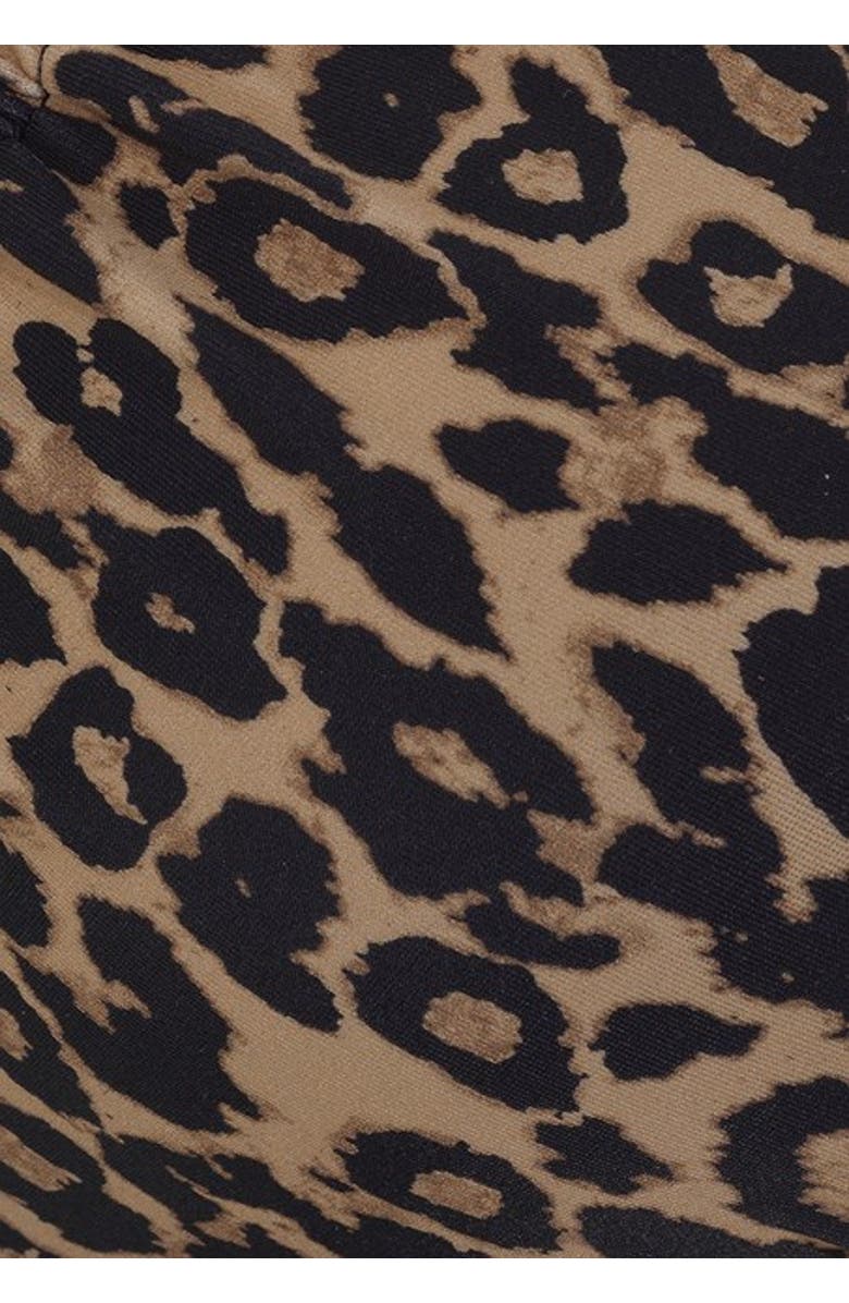 LASCANA Women's Leopard Cheetah Side Tie Bikini Swimsuit Bottom, Alternate, color, Leopard Printed