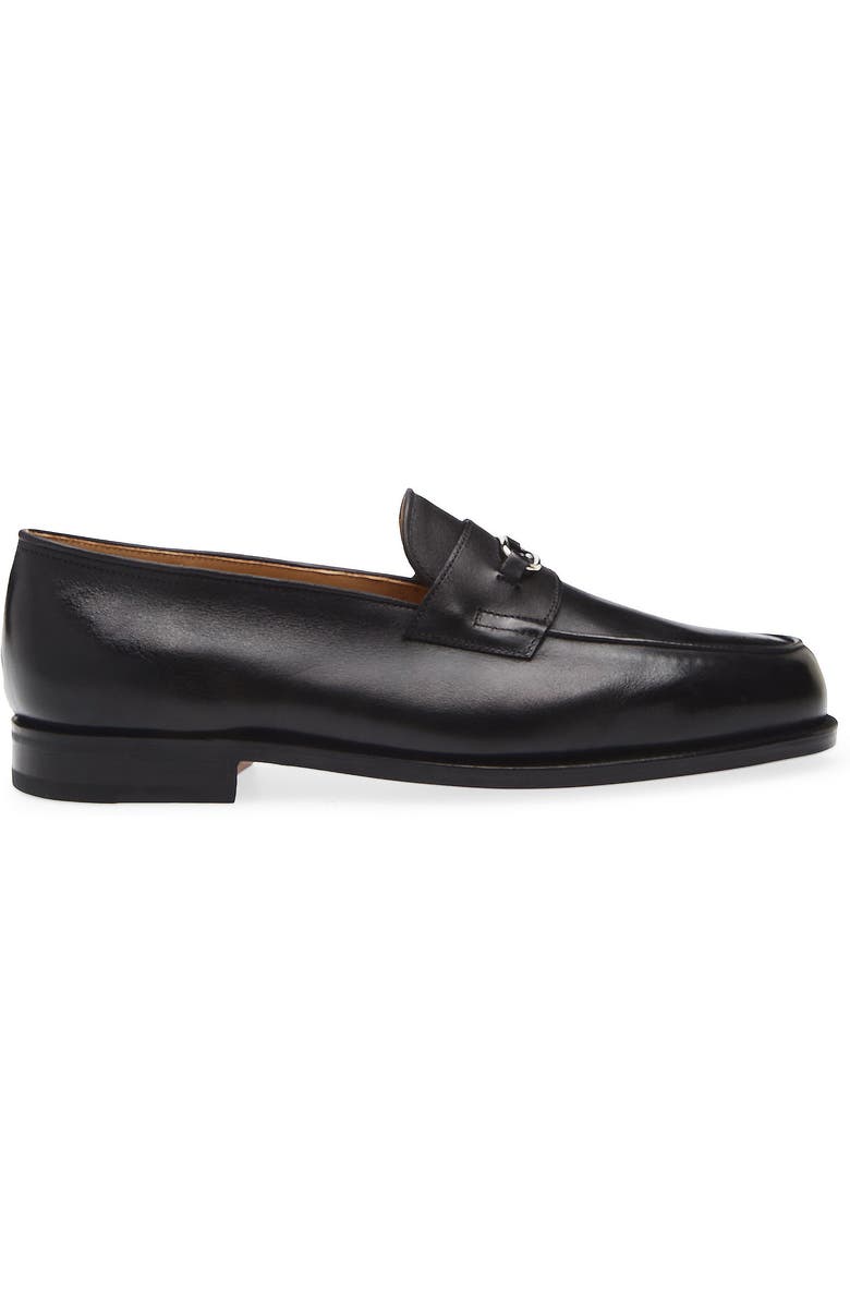 John Lobb Lopez Ring Penny Loafer, Alternate, color, Black