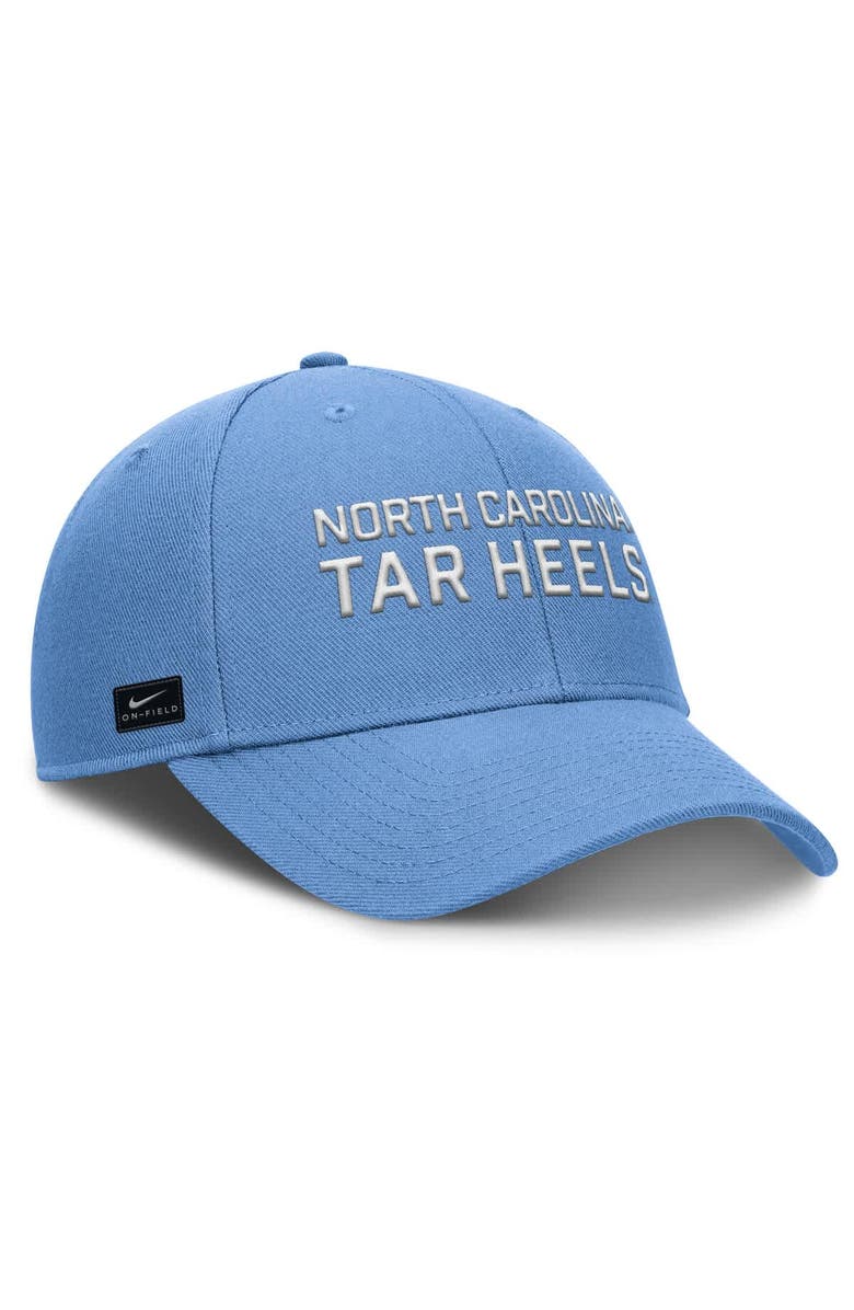 Nike Men's Nike Light Blue North Carolina Tar Heels Rise Practice Adjustable Hat, Alternate, color, Light Blue