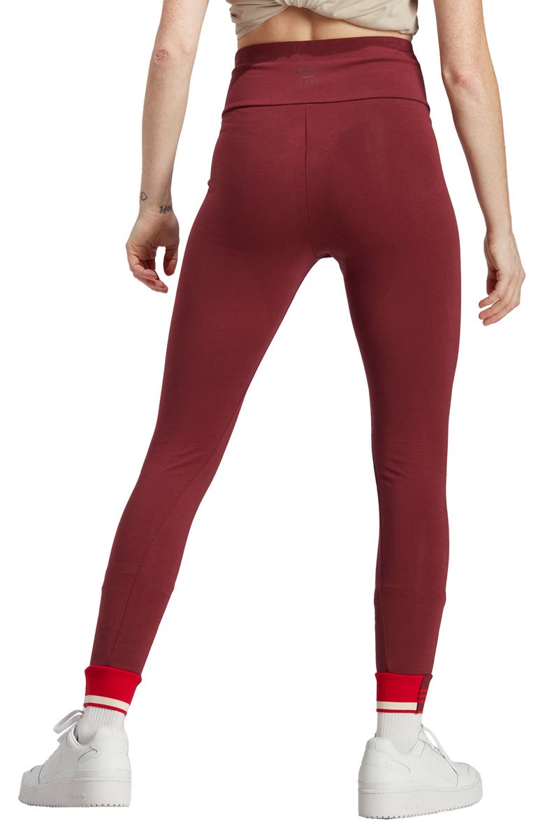 adidas Originals 7/8 Rib Cuff Leggings, Alternate, color,