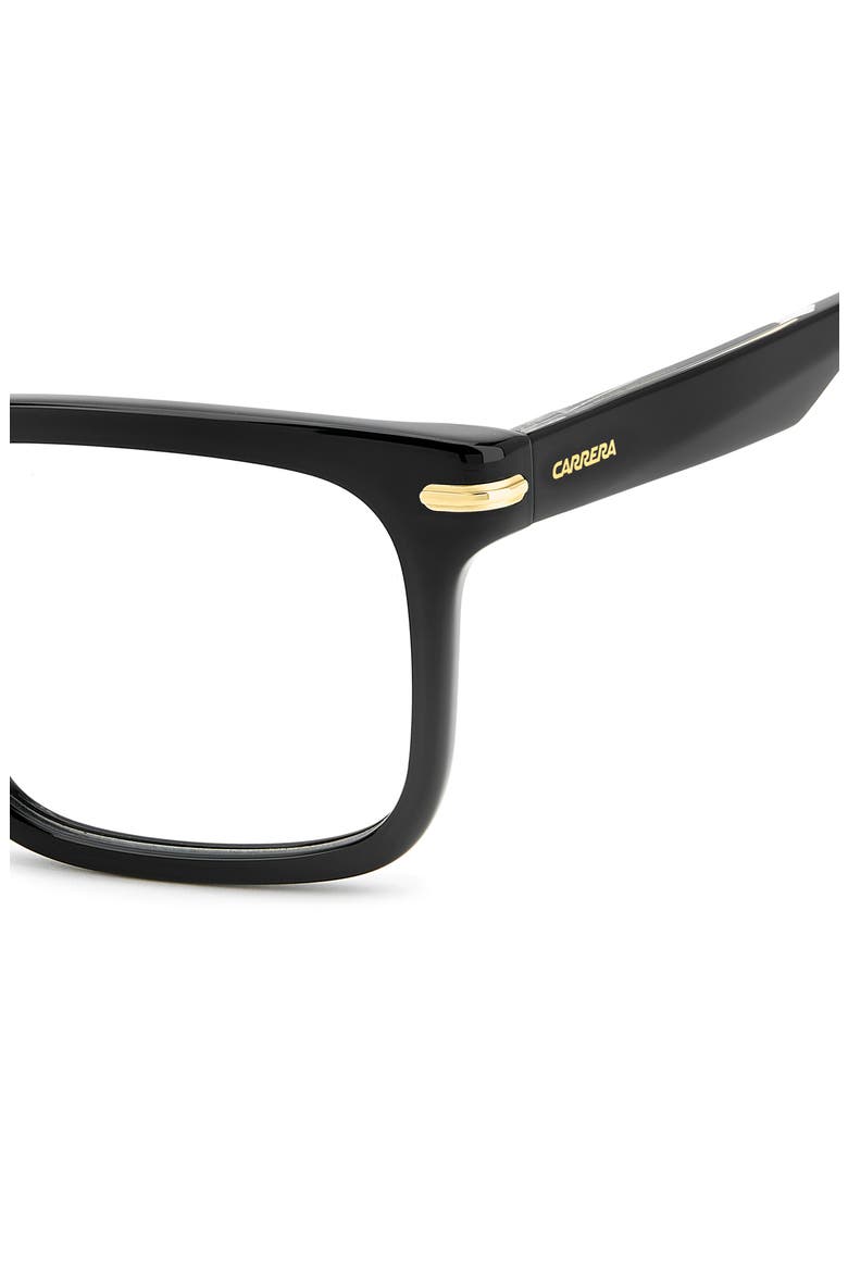 54mm Rectangular Optical Glasses, Alternate, color, BLACK