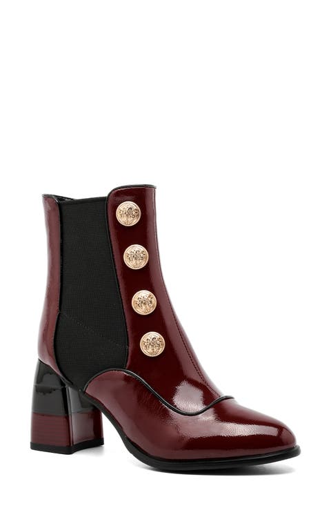 Rhea Faux Leather Bootie