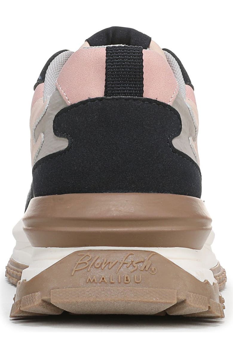 Blowfish Malibu Leo Sneaker, Alternate, color, Navy / Pink Faux Suede