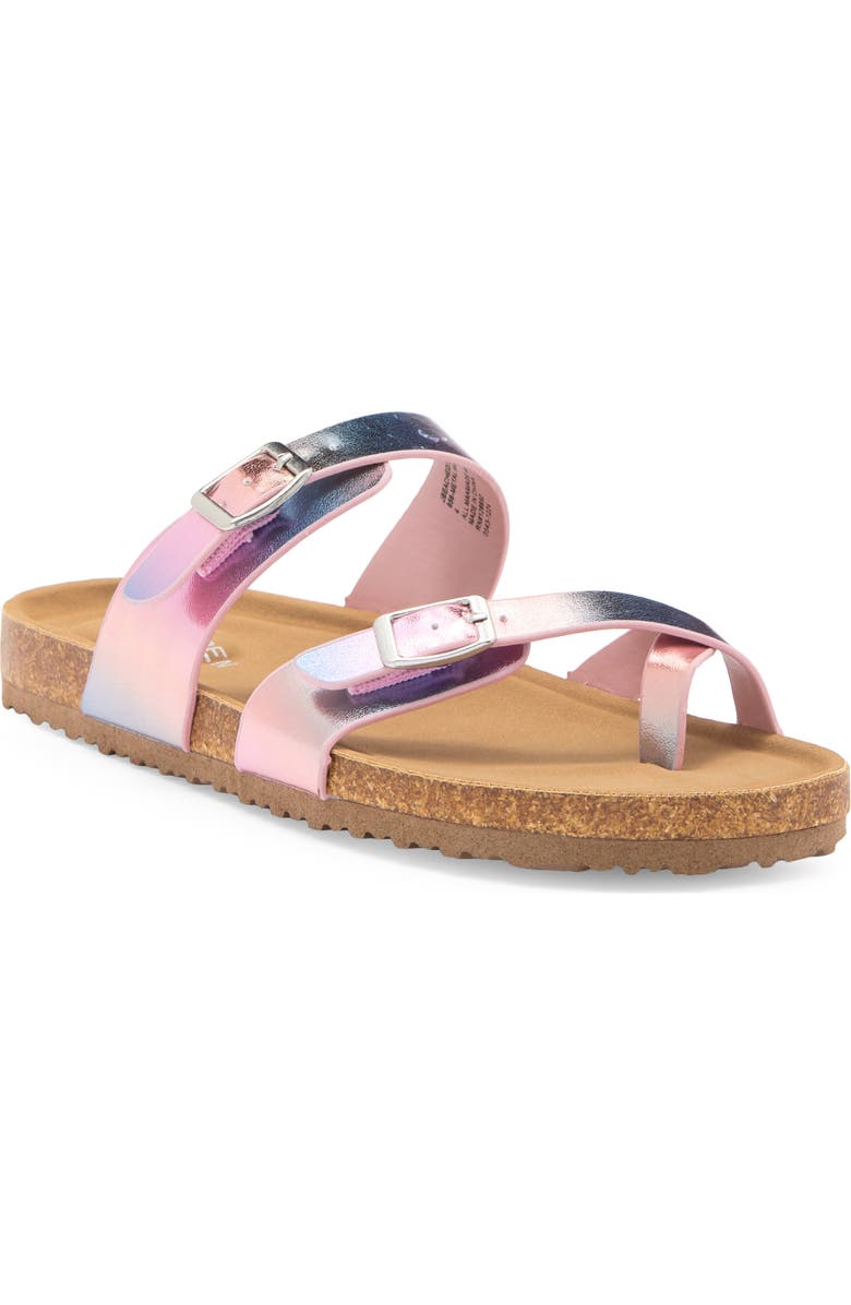 Steve Madden Beached Slide Sandal, Main, color, Metallic Multi
