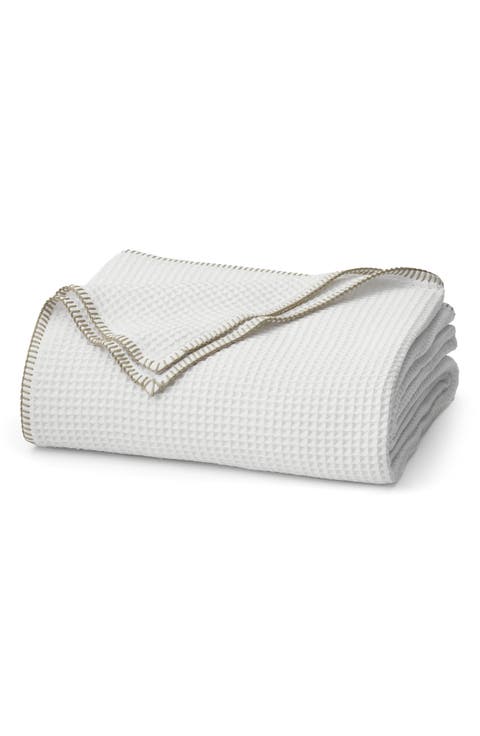 Organic Cotton Waffle Blanket
