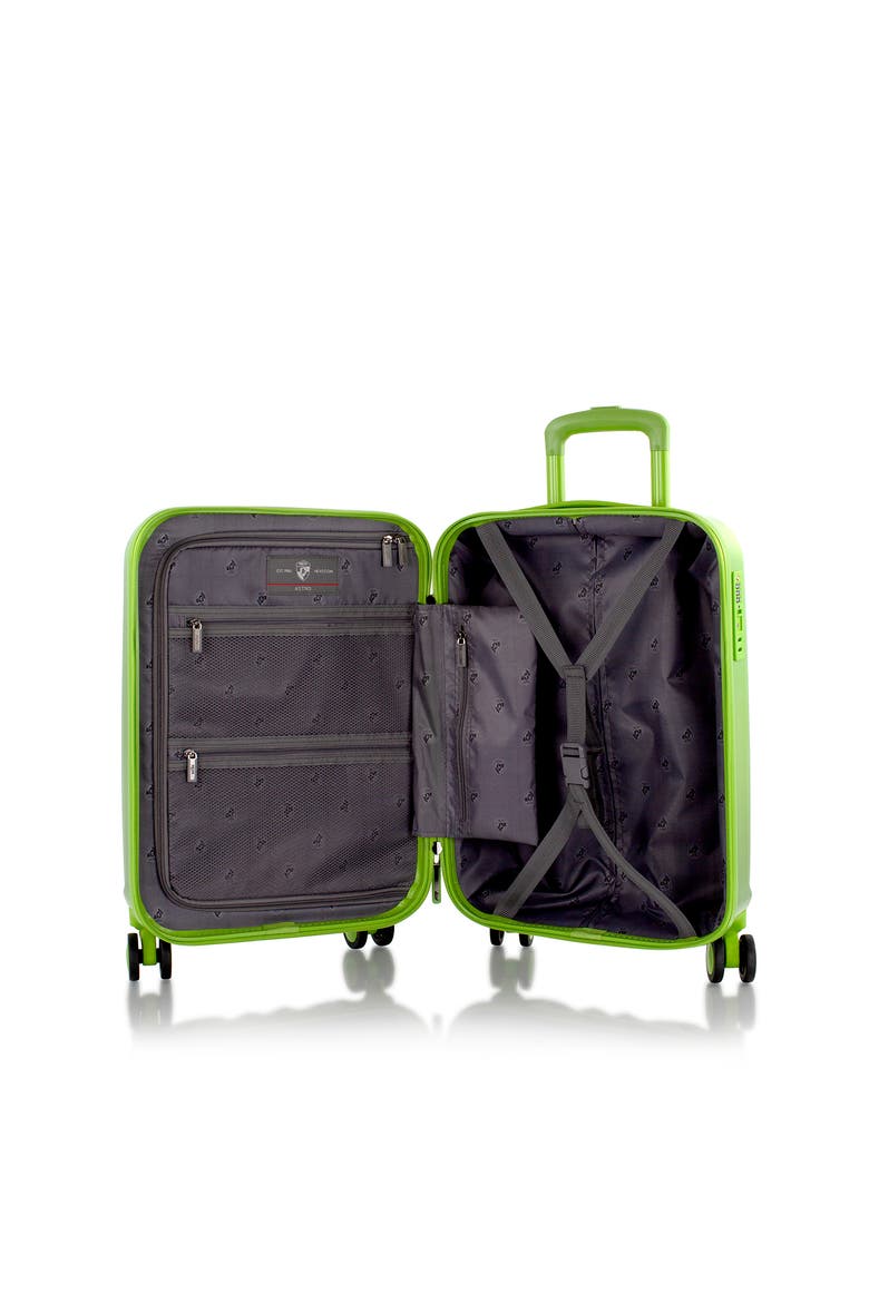 Astro 21 Inch Carry-On Luggage, Alternate, color, Green