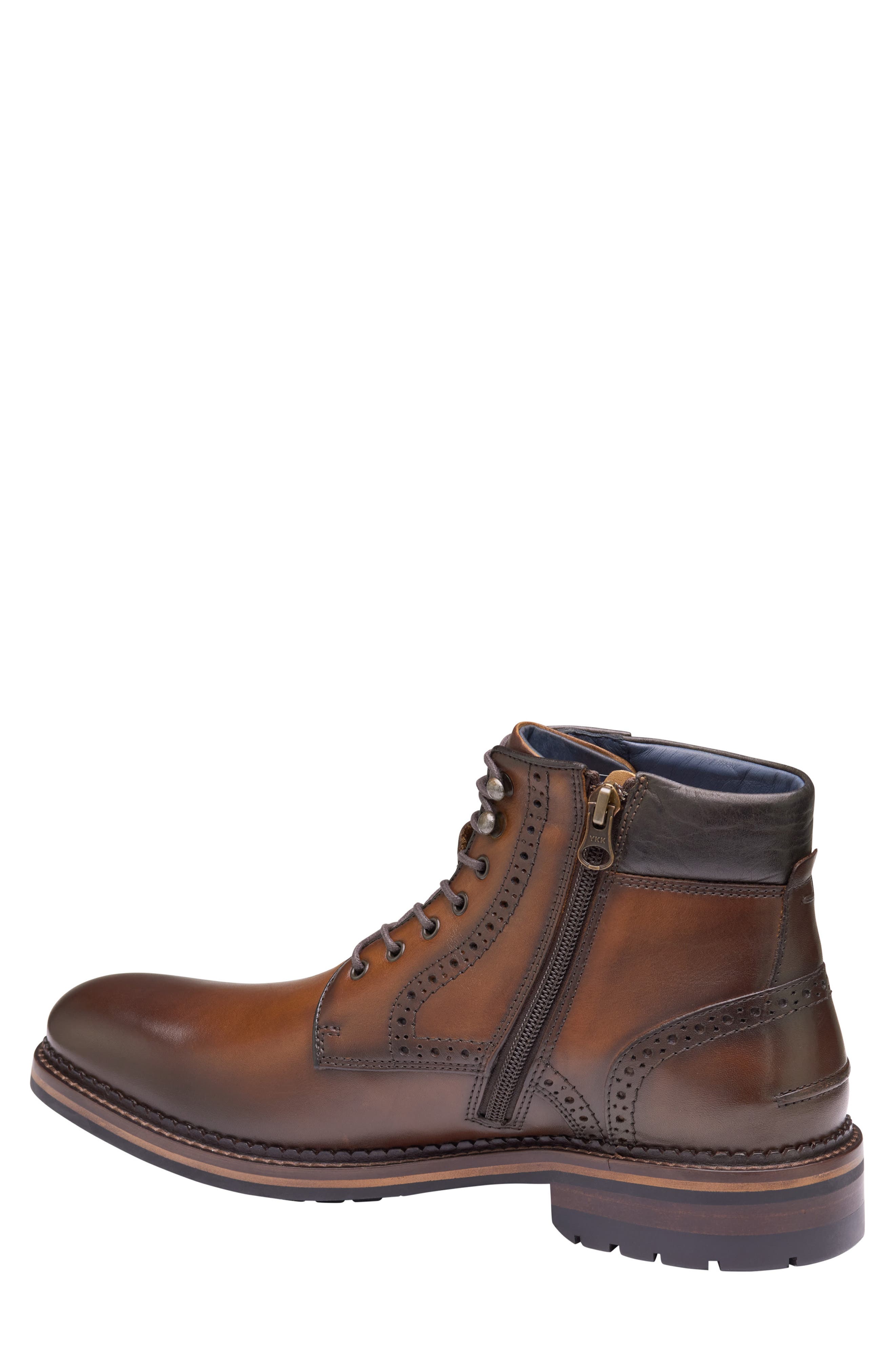 Johnston & Murphy XC Flex Connelly Lace-Up Leather Boot, Alternate, color, Tan Full Grain