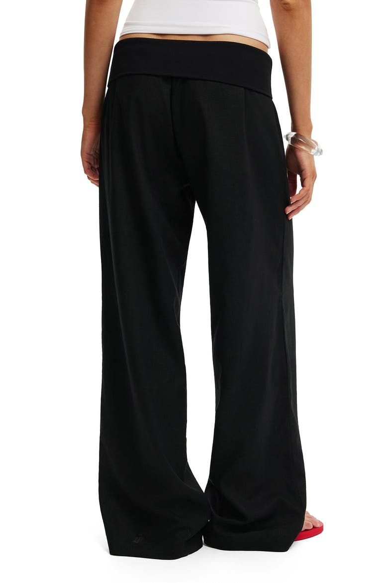 Women's Haven Fold Over Pant, Alternate, color, Black