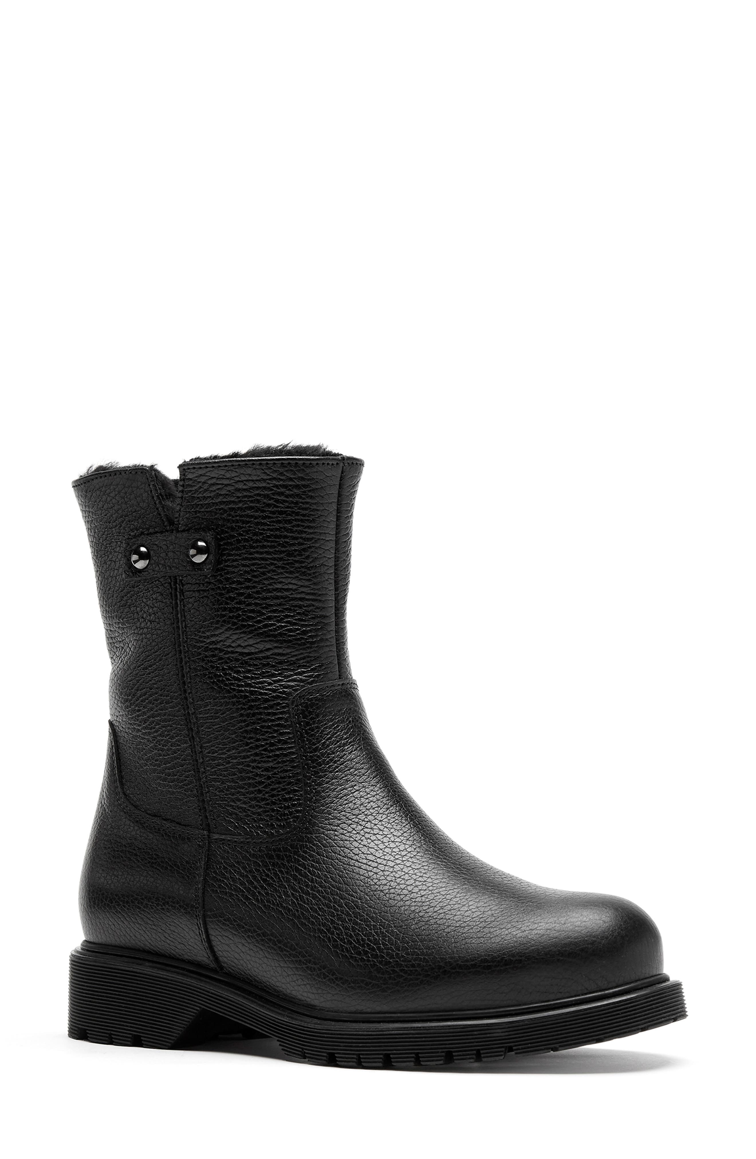 La Canadienne Genuine Shearling Lined Waterproof Bootie, Main, color, 