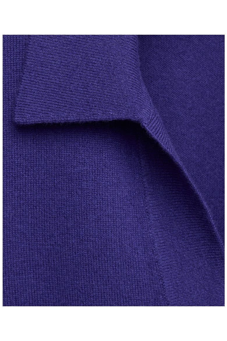 Polo Collar Wool Sweater, Alternate, color, PURPLE
