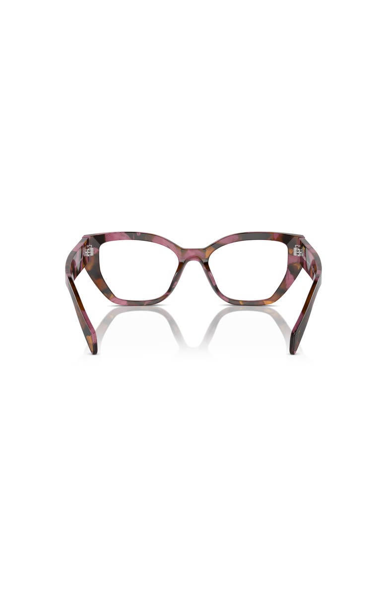 Prada 51mm Irregular optical glasses, Alternate, color, Brown