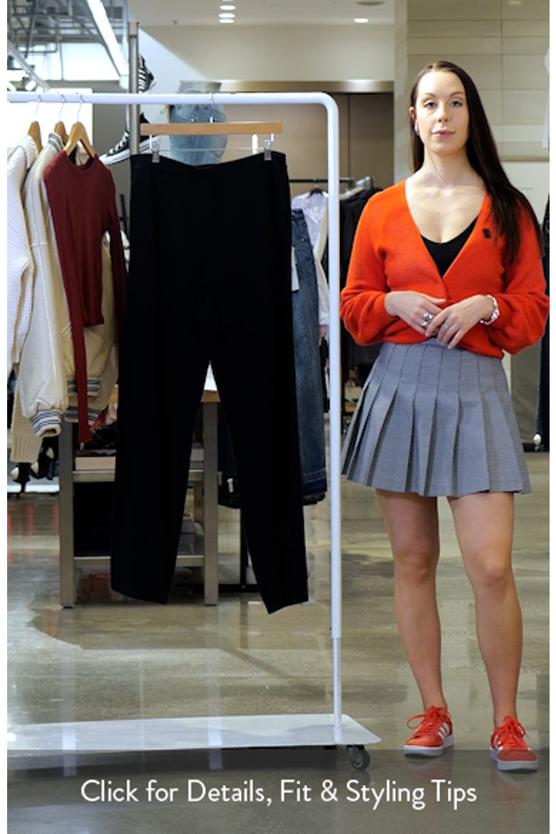 Fatigue Sisters Cotton & Cashmere Wide Leg Sweater Pants video