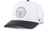 '47 Men's '47 White/Black Cincinnati Bengals Suburbia Hitch Two-Tone Adjustable Hat