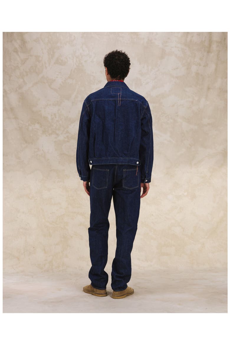 Cisco Japan Denim Jacket, Alternate, color, INDACO