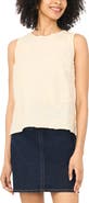 Vince Camuto Floral Boxy Sleeveless Top