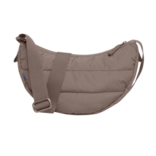 Got Bag Puffer Moon Bag Small In Oyster Monochrome