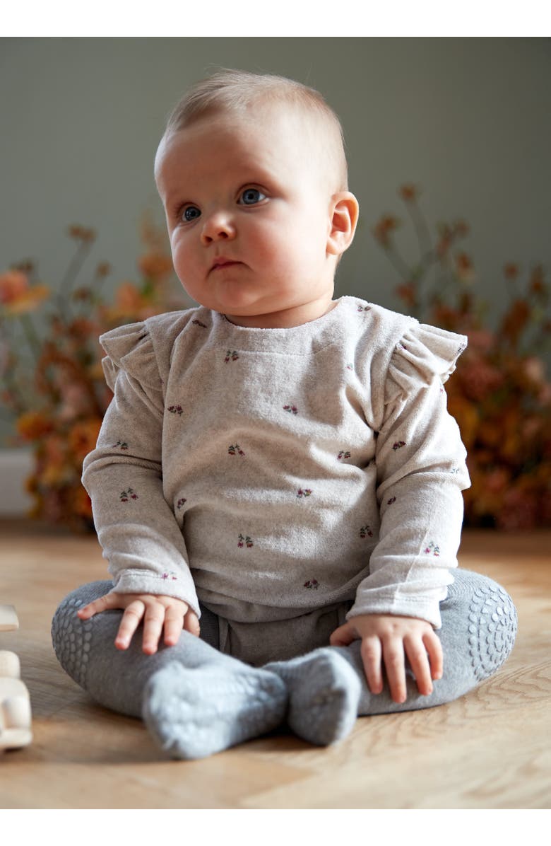 Go Baby Go Crawling Tights In Organic Cotton, Alternate, color, 