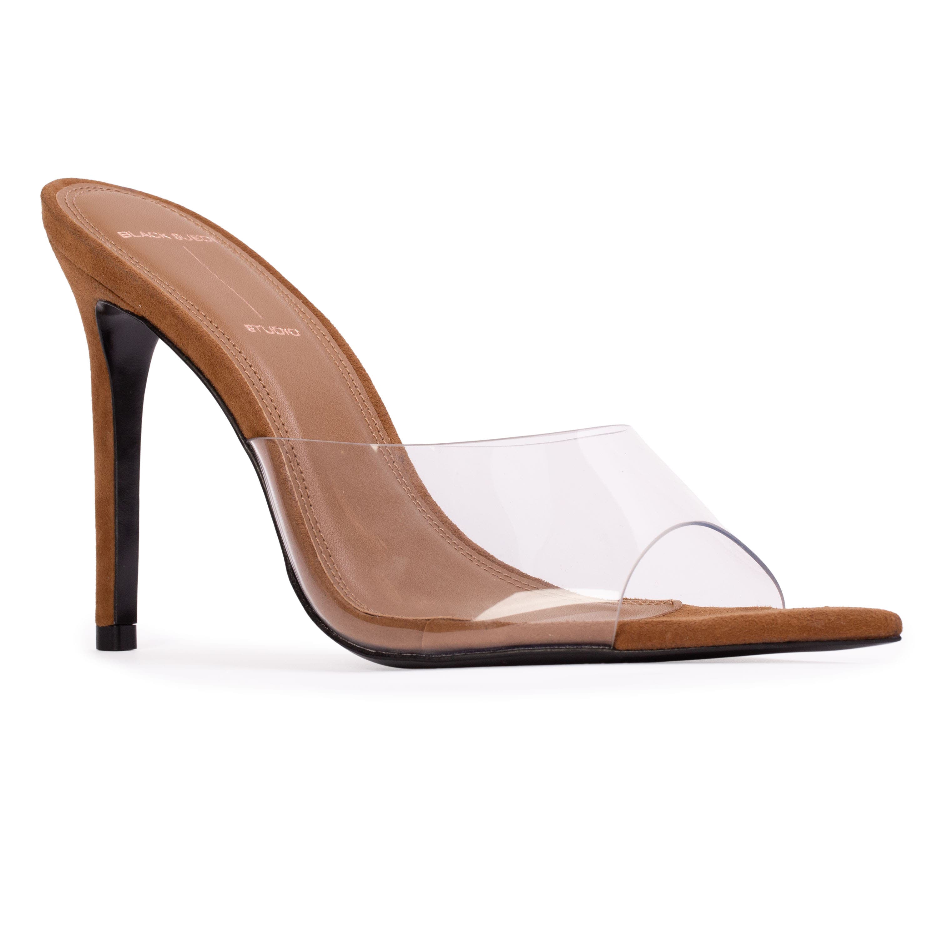 BLACK SUEDE STUDIO Bella Suede Sandal, Alternate, color, Caramel Suede