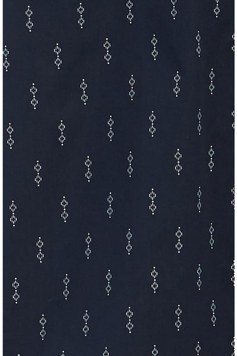 Strive Classic Fit Keyhole Print Shirt, Alternate, color, LIBERTY NAVY
