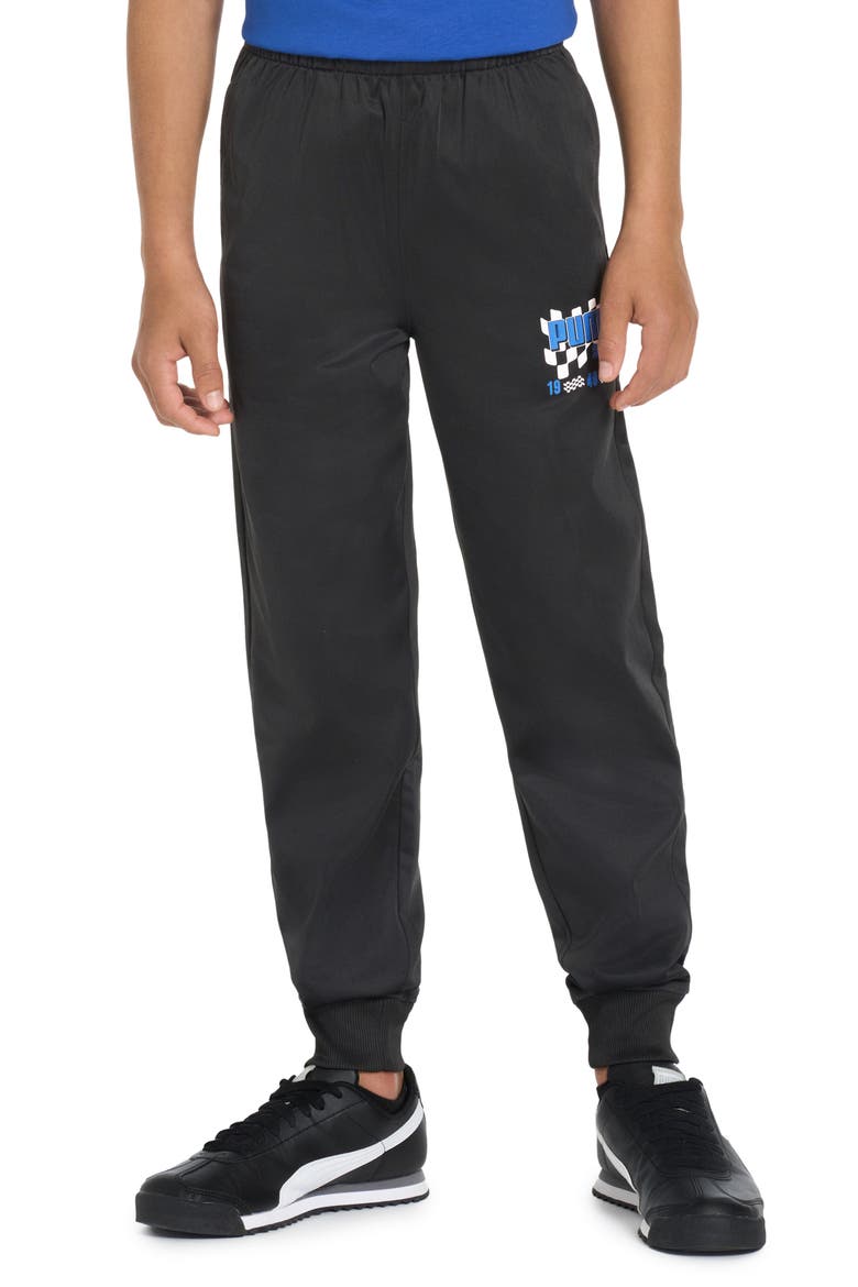 Kids' Speed Squad Fleece Joggers, Alternate, color, BLACK