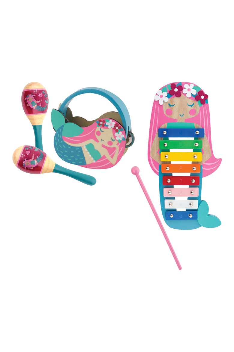 5-Piece Mermaid Percussion Set, Main, color, MERMAID
