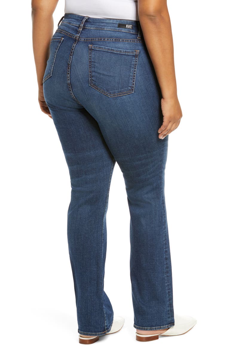 Natalie High Waist Bootcut Jeans, Alternate, color, ACCURATE