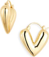 Kenneth Jay Lane Heart Drop Earrings