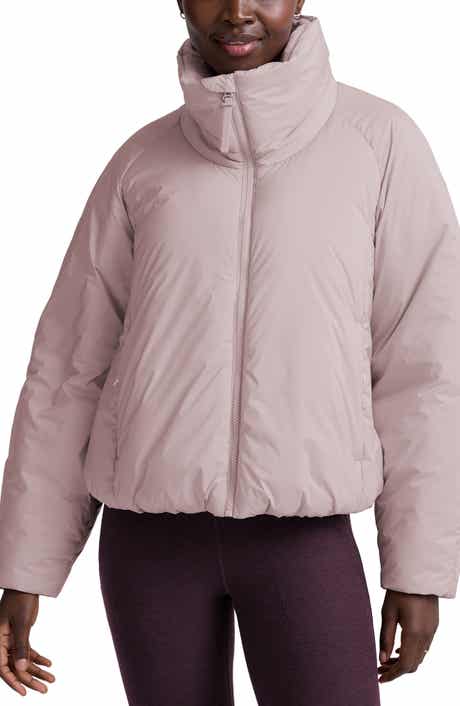 Beyond Yoga Warm Up Water Repellent Puffer Jacket