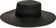 NORDSTROM RACK Structured Boater Hat