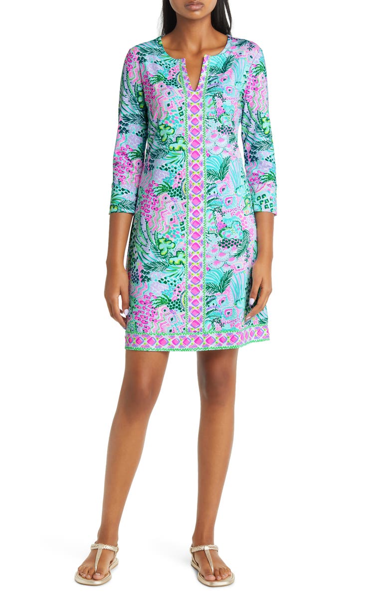 Lilly Pulitzer<sup>®</sup> Nadine UPF 50+ Shift Dress, Main, color,