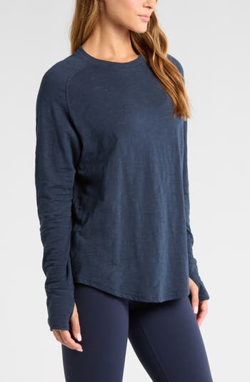Relaxed Washed 2.0 Long Sleeve Slub Tee